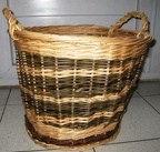 panier linge rond