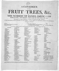 A catalogue of fruit trees